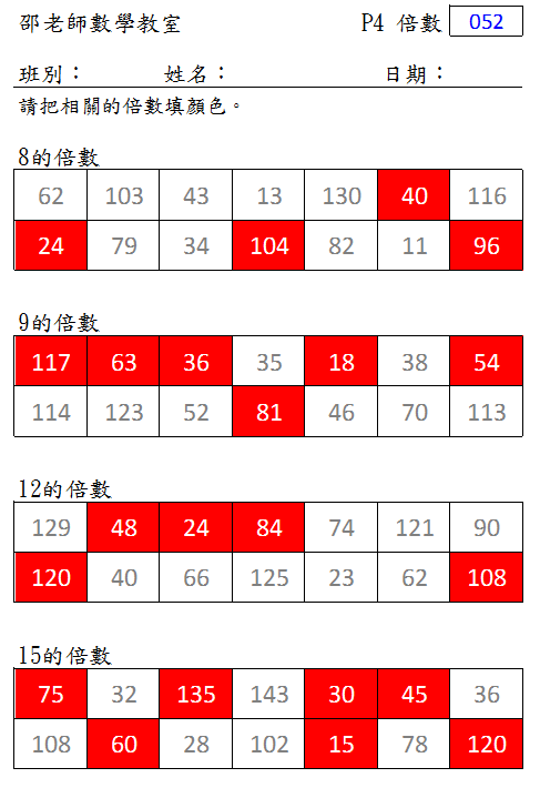 找倍數1